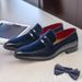 TerraStride Autumn 2025 Business High-end Formal Leather Men's Slip-on Black Wedding Shoes_vogvips.com