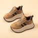 Platform Chunky Dad Sneakers 2025 Autumn Winter New 8CM Trendy Height Increasing Casual Fashion Shoes For Petite Women_vogvips.com