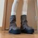 Mid-Calf Women 2025 Autumn Winter New Fashionable Versatile Height-Increasing Street Style Pants Tube Boots For A Taller_vogvips.com