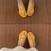 Petite Wedge Toe Clip-On Flip-Flops Women, Summer Outdoor Wear, Height Increasing, Slimming, Yellow, Stunning Beach_vogvips.com