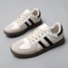 Women's Fashionable And Casual Multifunctional Soft Leather Sports Shoes, Men's Low Cut Sports Walking Shoes_vogvips.com