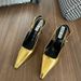 2024 Spring New Women's Shoes: Fashionable Elegant European And American Style Denim Leopard Print Single Shoes With_vogvips.com