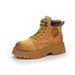 Rhubarb Boots Women's Pigskin Thick-soled Outdoor Hiking Tooling Short Boots Martin Boots Women's Shoes_vogvips.com