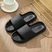 Slippers Women For Men At Home, Couple Cool Indoor One Line Slippers, Bathroom, Shower Slippers_vogvips.com