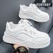 Spring New Breathable Little White Men's Trend Versatile Thick Sole Sports Casual Board Dad Trendy Shoes_vogvips.com