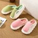 Winter New Cotton Women And Couples, Thick Sole, Warm, Fleece-Lined, Indoor Home Non-Slip, High-Value Furry Slippers For_vogvips.com