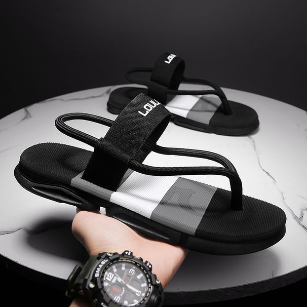 Summer 2023 New Men's Trendy Outdoor Beach Sandals Non-Slip Odor-Resistant Durable Casual Toe-Toe Slippers_vogvips.com