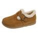 Winter New Thick Cotton Shoes, Flat Bottom Anti Slip Hairy Shoes, Cotton Boots_vogvips.com