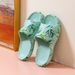 Weibulen Home Slippers For Men And Women, Couple Style, Soft Sole, Non-Slip, Indoor Use, Summer, High-End Feel, One-Word_vogvips.com