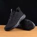 TREEPER All-Black Knit Sneakers: Breathable Comfort For Daily & Active Wear_vogvips.com