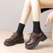 NEW English-style Women's Lace-up Ankle Boots, New Spring 2026 Model_vogvips.com