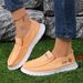 Euro Step Canvas 2025 New Work Slip-On Washed High-End Casual Old Beijing Cloth Shoes Men's Style_vogvips.com