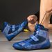 New Boxing Shoes Men's Wrestling Shoes Fighting Shoes Comprehensive Training Shoes High Top Women's Squat Shoes_vogvips.com