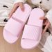 White Thick Platform Cloud Slippers Women Lightweight Soft Sole EVA Home Slides Woman Summer Comfort Non Slip Beach Flip_vogvips.com