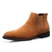 Atmungsaktive Stiefel Modische Herrenstiefel In ÜbergrößeSanded, Breathable Martin Boots For Men In Extra Large Size, English Chelsea Style Boots_vogvips.com