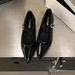 Cameido French Style Mary Jane Shoes For Women Chunky Heel Square Toe Single Strap Low Cut Dress Shoes For Commuting Spring_vogvips.com