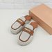 Premium Quality Shoes Spring New Half-Slip Metal Toe Sandals Niche Design Outdoor Flat Fashion Casual Breathable_vogvips.com