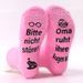 New German creative coral velvet mid tube cake socks grandma series half velvet floor socks thickened sleeping socks_vogvips.com