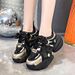 Thick Oled Internet Celebrity Dad For Women New Autumn And Winter Hit Genuine Leather Veratile Port Caual_vogvips.com