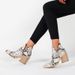 Women's Leopard Print Short Chunky Heel Ankle Boots Pointed Toe Leopard Print Martin Boots Fashion High Heels For Fall Winter_vogvips.com
