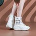 7CM High Appearance-level Platform Marten Boots For Women,2025 Newstyle Mid-calf Fashionable Slim Boots, Suitable For Petite Individuals To Slim Down._vogvips.com