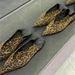 2025 Spring/Summer New Leopard Pattern With Pointed Flat Heels Cool Slippers, Small And Versatile Women's Single Shoes_vogvips.com