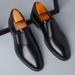 Suitable For All Seasons 2025 Spring New Business Formal British Pointed Toe Youth Genuine Leather White Casual Shoes Men_vogvips.com