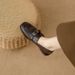 New Grandma Single For Women British Style Retro Loafers Slip On Flat Large Size S Shoes A_vogvips.com