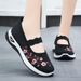 Women's Cross-Border Large Size Casual For Middle-Aged And Elderly Mothers Embroidered Old Beijing Cloth Shoes Slip-On_vogvips.com