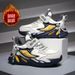 Wholesale Boys' Sports Spring And Autumn Back-To-School Season Running For Older Children Mesh Leather Casual Shoes_vogvips.com