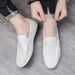 SHLIANG Men Shoes Loafers Casual Shoes Men Comfortable Driving Shoes Sneakers Male Designer Footwear S078A_vogvips.com