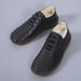 New Plus Size Women's Shoes Spring Round Toe Low Top Casual Flat Heel Strap Single Shoe_vogvips.com