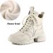 Genuine Leather Thick-Soled High-Top Shoes For Women Winter Fleece-Lined Height-Increasing Martin Internet Celebrity_vogvips.com