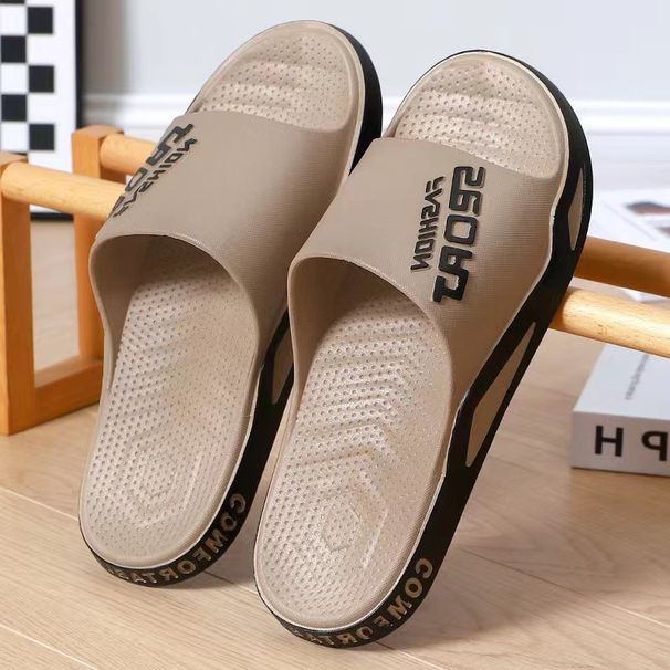 Sports Beach Slippers For Men, Summer Outdoor Ins Trend, Thick Sole, Anti Slip, Odor Proof, Indoor Home Wear, Women's_vogvips.com