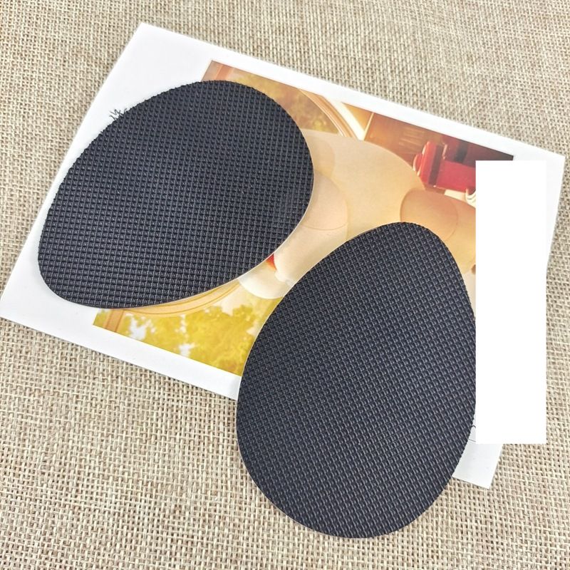 Anti Skid Pads For Soles, Anti Skid Stickers Made Of Cow Tendon, Half Size Insoles With Sticky Large Self Adhesive Forefoot Pads_vogvips.com