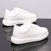 Men's Genuine Leather High Top Sneakers Breathable Lightweight Casual Sports Shoes Classic Autumn Winter Trainers Red White Black_vogvips.com