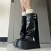 Chunky For Women Sweet Cool Style Slouch Thick Sole Platform Western Over-the-Knee Long High Tube Riding Boots_vogvips.com