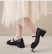 Fairy Style Single Shoes Female Super Fire Versatile Temperament Thick Heel With Skirt One Word With Single Shoes_vogvips.com