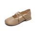 platform Mary Jane Shoes Women's French Spring Soft Sole Thick Heel Single Shoes Women's Round Head Japanese Large Size Women's Shoes_vogvips.com