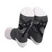 New black and white striped animal cat print plus-size men's and women's mid-tube socks_vogvips.com