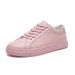 Men's Shoes Men's Sneakers Casual Pink White Board Shoes Couple Student Breathable Shoes_vogvips.com