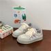 Women's Sneakers 2025 New Model, Original Niche Design, Unique And Versatile Shoes, Student Thick-soled White German Training Shoes For Women_vogvips.com