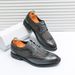 Suitable For All Seasons Large Size New Hollow Brogue Business Men's Leather Sandals Trendy Shoes_vogvips.com