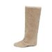 In Stock Pointed Toe Lamb Wool Heel Long For Women 2025 Autumn Winter High Tube Wedge Fleece Lined Warm Snow Boots_vogvips.com