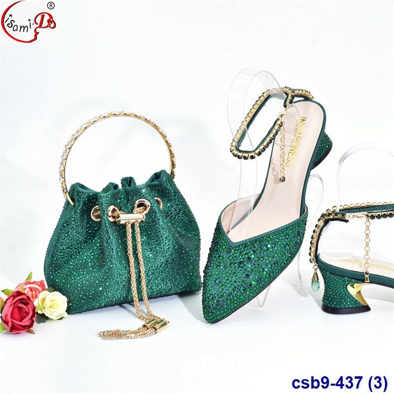 Fashion Wine Glasses And Heels With Bracelet Handbag Party Bag Shoe Bag Combination_vogvips.com