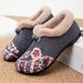 Shoes Cross-Border Dropshipping Women's With Fleece Lining Thickened Cotton Large Size Ethnic Style Snow Warm_vogvips.com