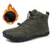 2025 Winter Cotton Shoes With Fleece Waterproof Snow Boots,, Comfortable Couple High-top Casual Cotton_vogvips.com