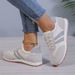 Large-size Cloth Match Color Breathable Casual Shoes Women Fashion Travel Running Light Sports Shoes_vogvips.com