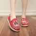 Alte Peking-Tuch-Frauen-ethnische Flache Mund-Fischer-chinesische Art-Leinwand-gestickte Gesichtsmaske-faule Schuhe_vogvips.com