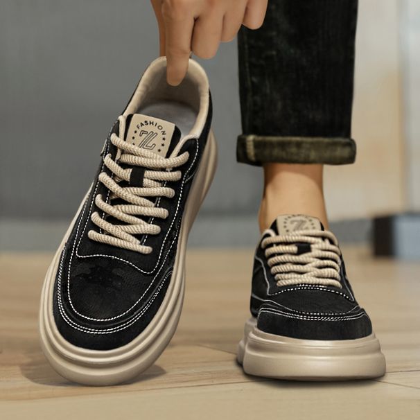 European Warm Series Spring 2025 New And Winter Autumn Leather Shoes Men's Casual Workwear Low-top Martin Boots_vogvips.com